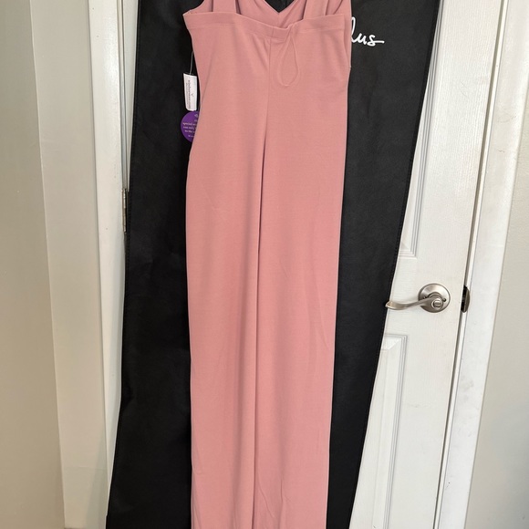 Windsor - Jane wrap front formal wrap dress- pink - Picture 3 of 4